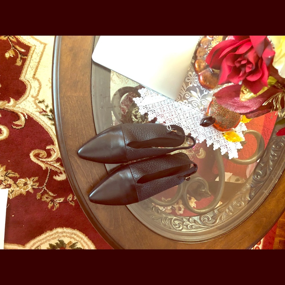 Alexander Wang sling back flats